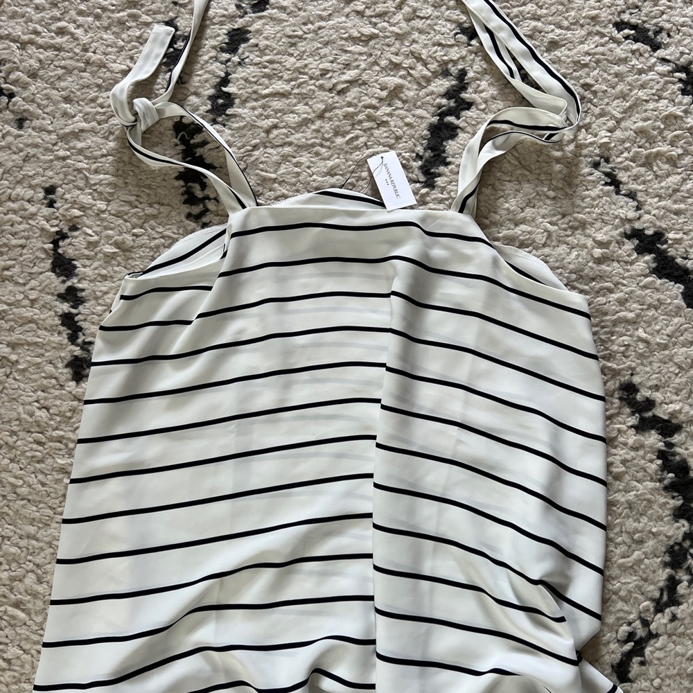 COPY - Banana Republic Top Striped Sleeveless Top NWT size S